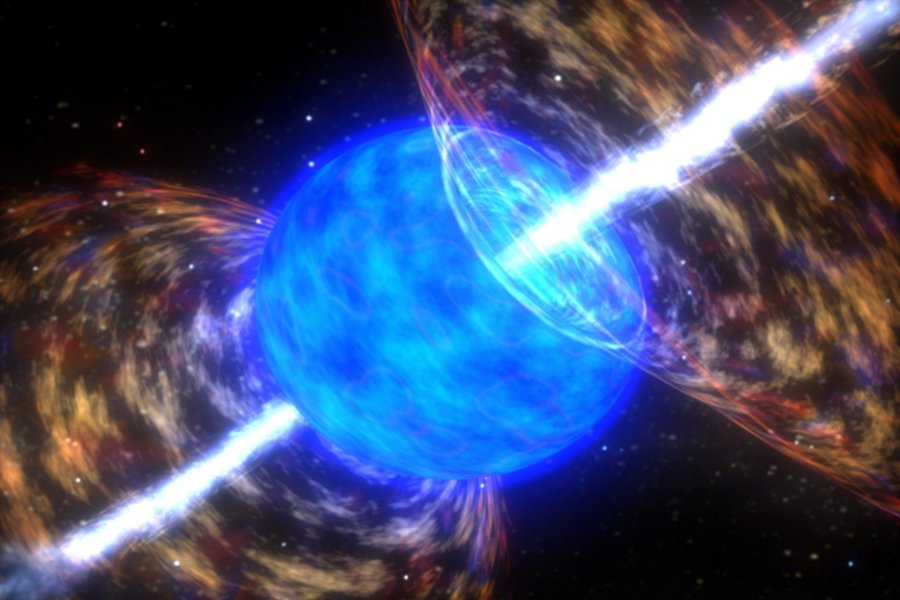 Космический всплеск обрушил на Землю высокоэнергетические частицы
