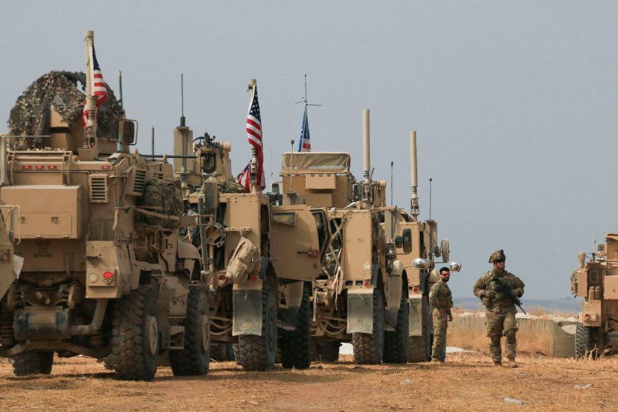 Конвой бронетехники США уничтожен на пути в Сирию