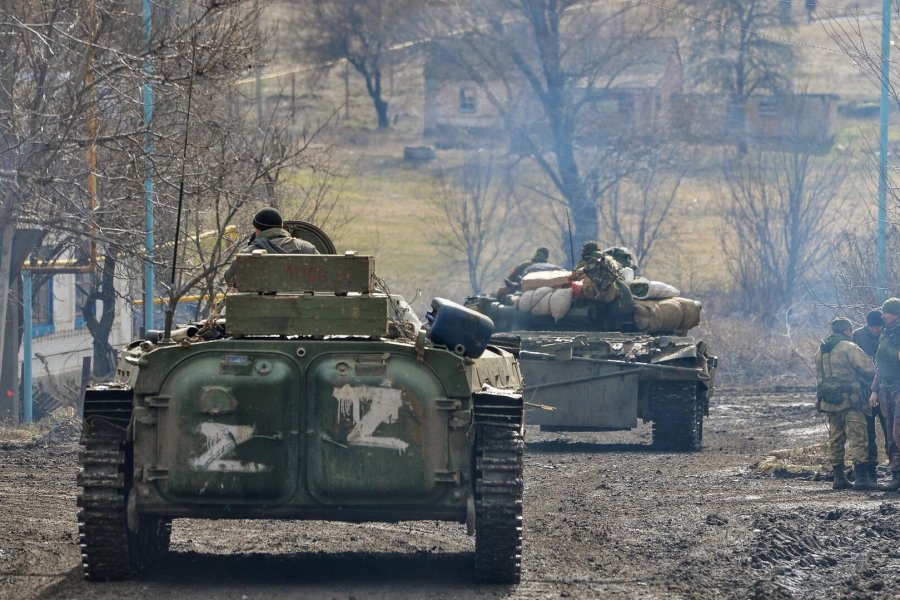 Британские военные сомневаются в способности армии России одновременно действовать на Донбассе и юге Украины