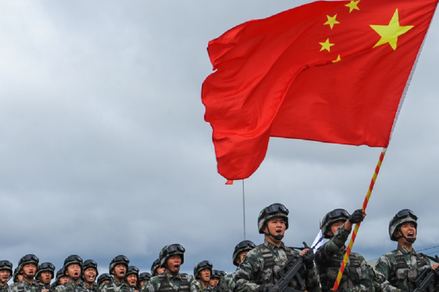 Народно-освободительная армия Китая (НОАК). НОАК КНР. Флаг НОАК Китая. Учения НОАК 2022.